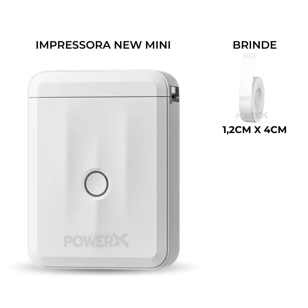 Impressora Mini+ 10 Rolos Adesivos